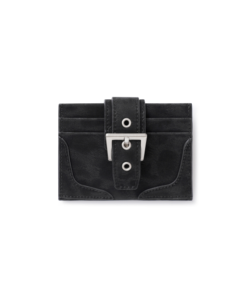 BUCKLE BRIDGE POCKET - LEOPARD BLACK