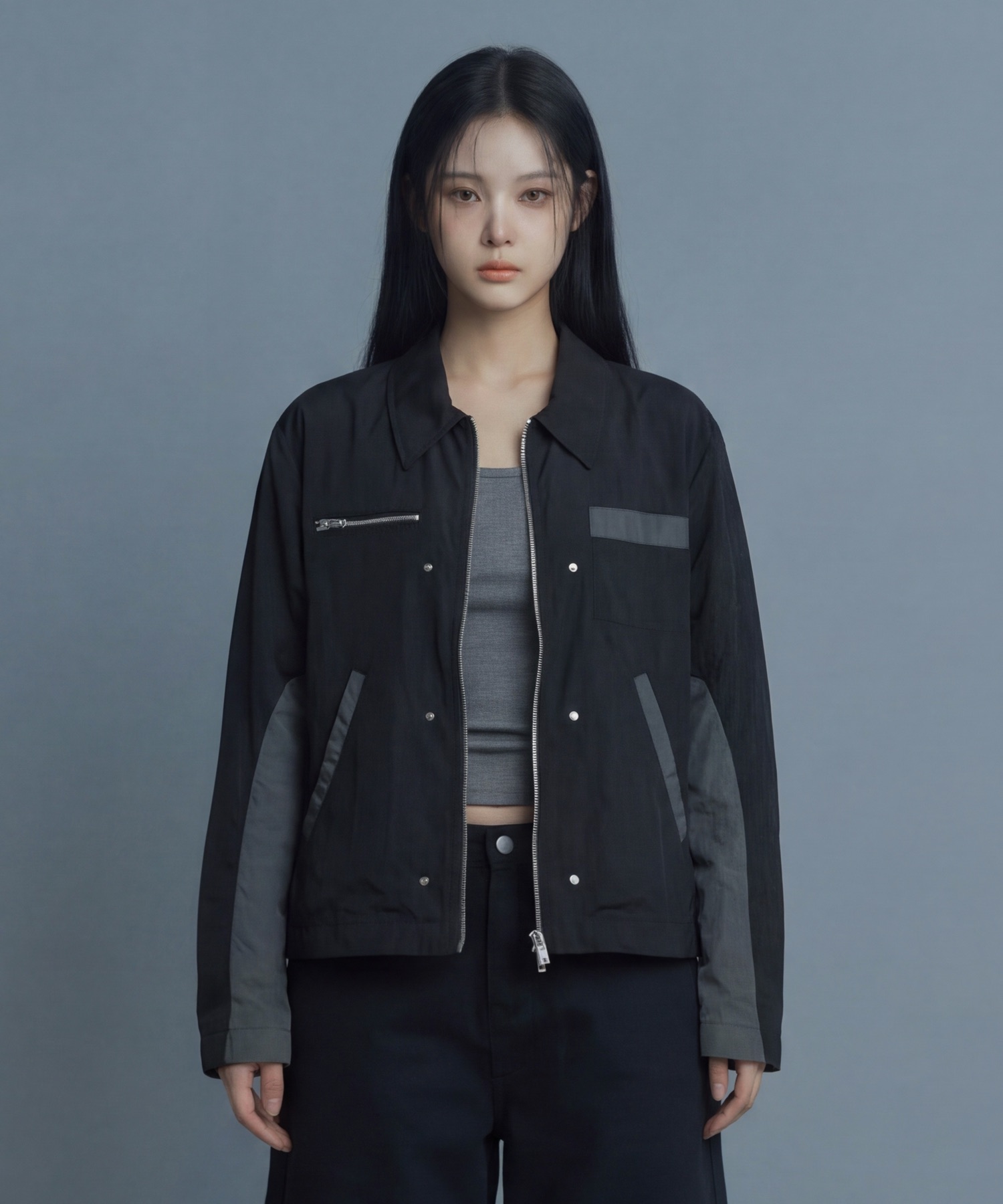 Black Wave Mix jacket