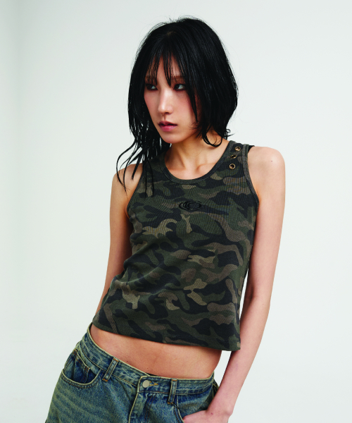 Майка Steel Camo-Khaki Camo