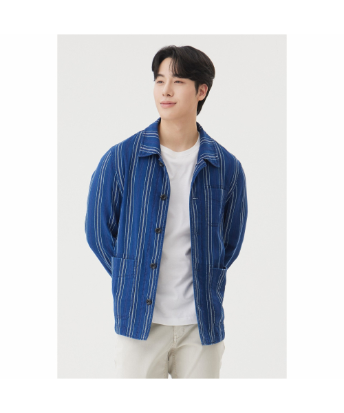 Denim Blues Chore куртка BRUAM26432BUX