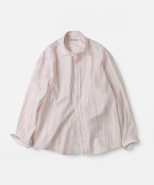 Рубашка в полоску Petal_Pink
