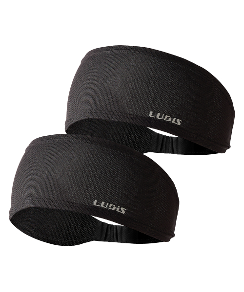 LUPEUA01 블랙 쿨 러닝 헤드밴드 2SET