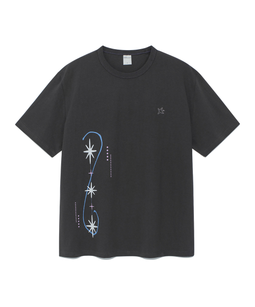 TCM kirakira T (charcoal)