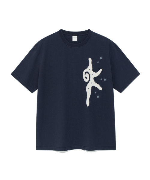 TCM sun patch T (navy)