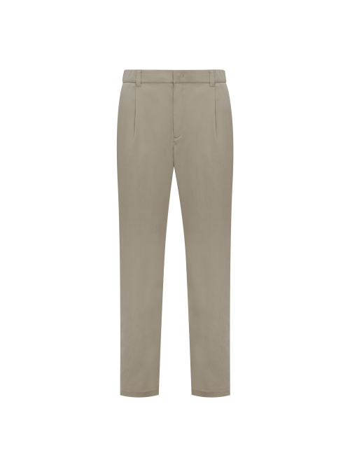 Мужские слаксы с одной складкой COOLEATS AIR_Dark Beige