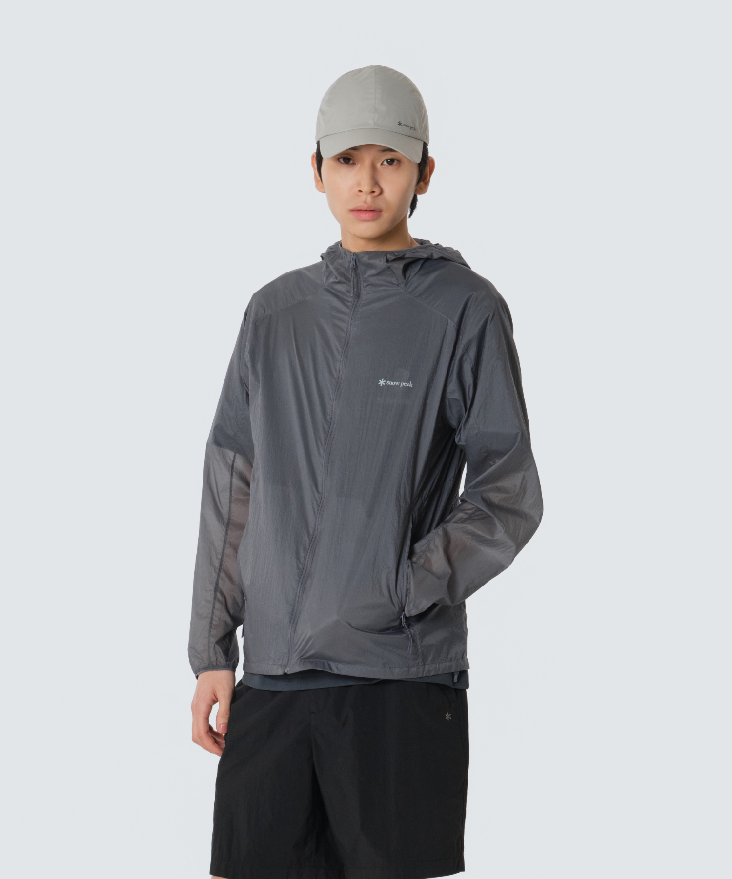 PicoLite ультралёгкий ветровка (S26MMTWB74) Stone Gray