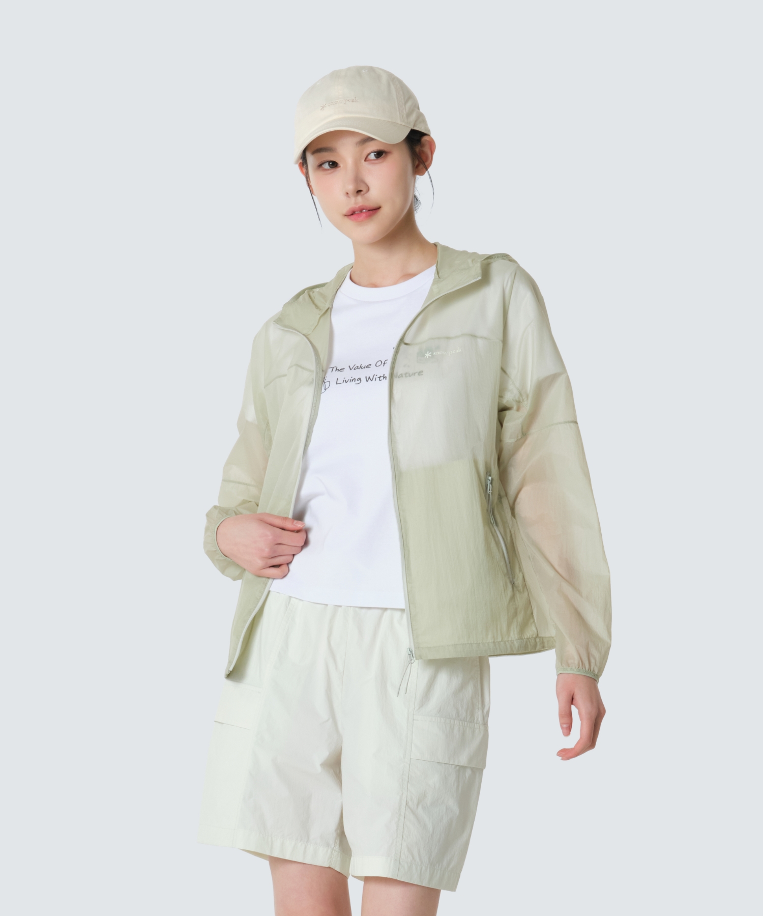 PicoLite ультралёгкий женский ветровка (S26MWTWB75) Smog Khaki