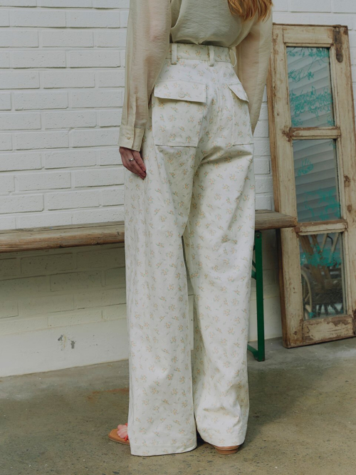 Fatigue Cotton Pants MU2633PT301M_CREAM