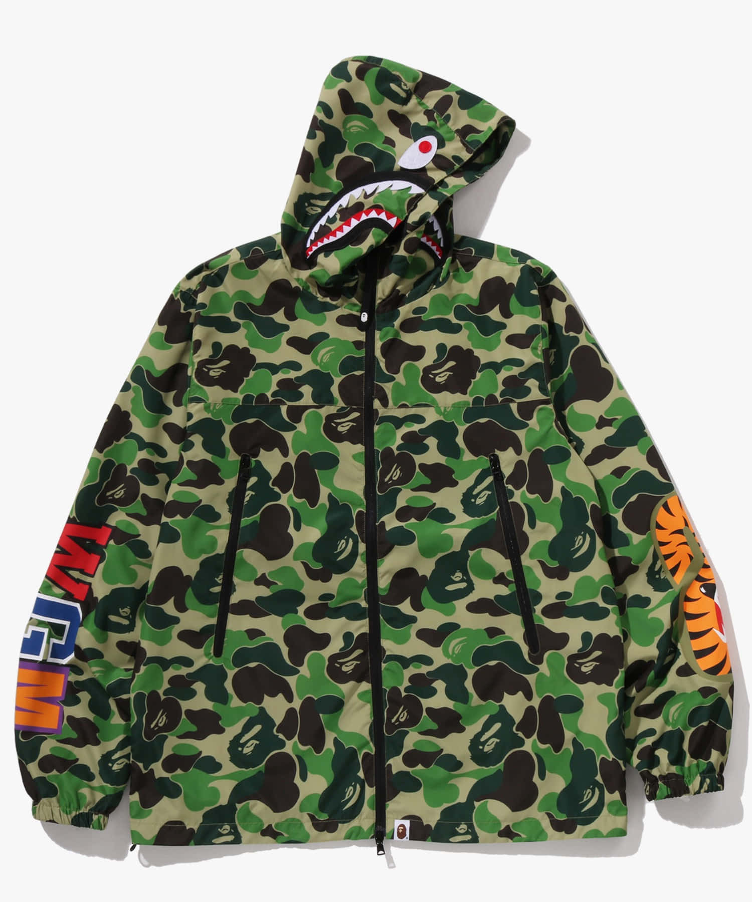 Худи-куртка ABC Camo Shark (M) GREEN