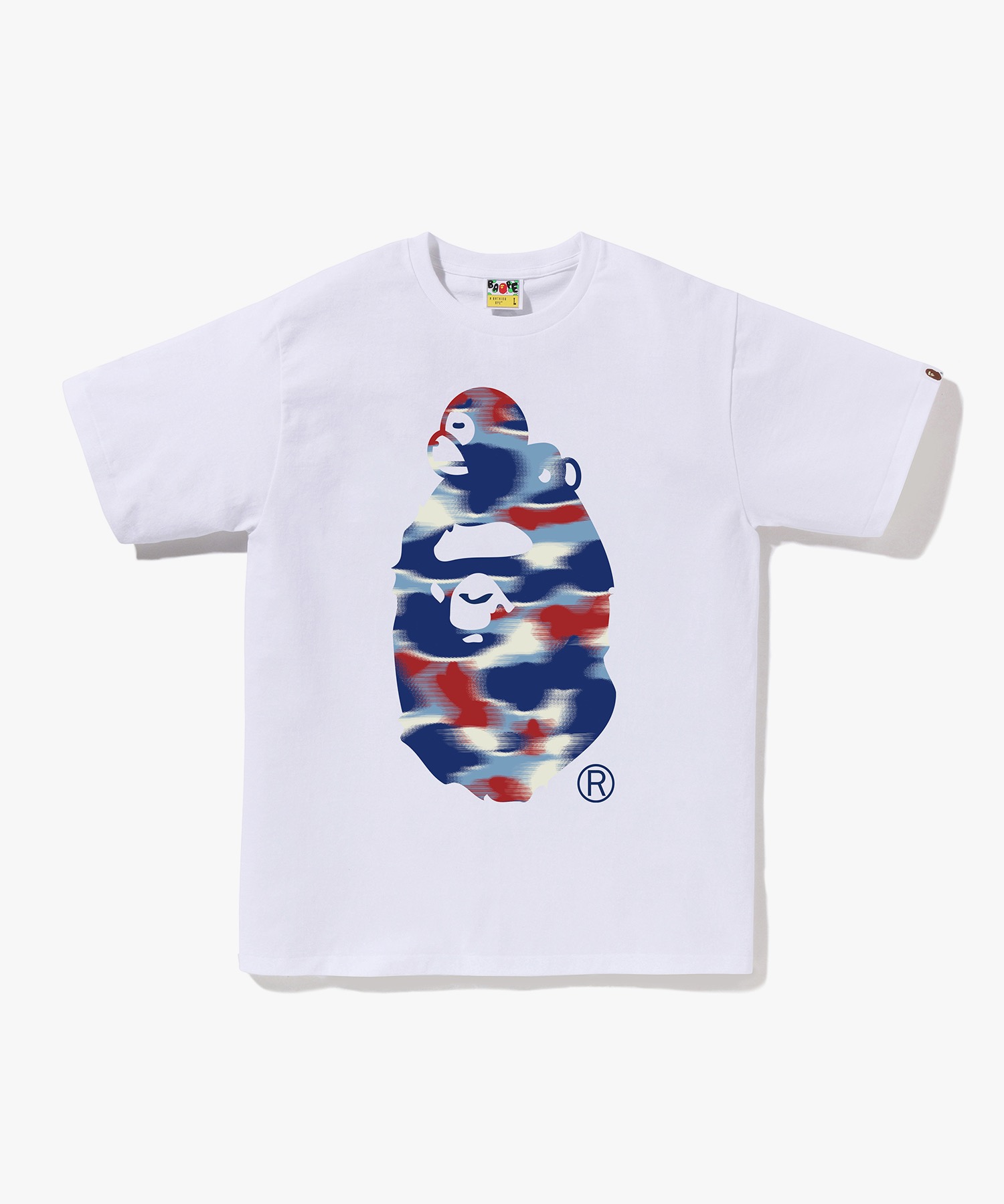 Футболка Milo on Big Ape в камуфляже (M) WHITE/BLUE