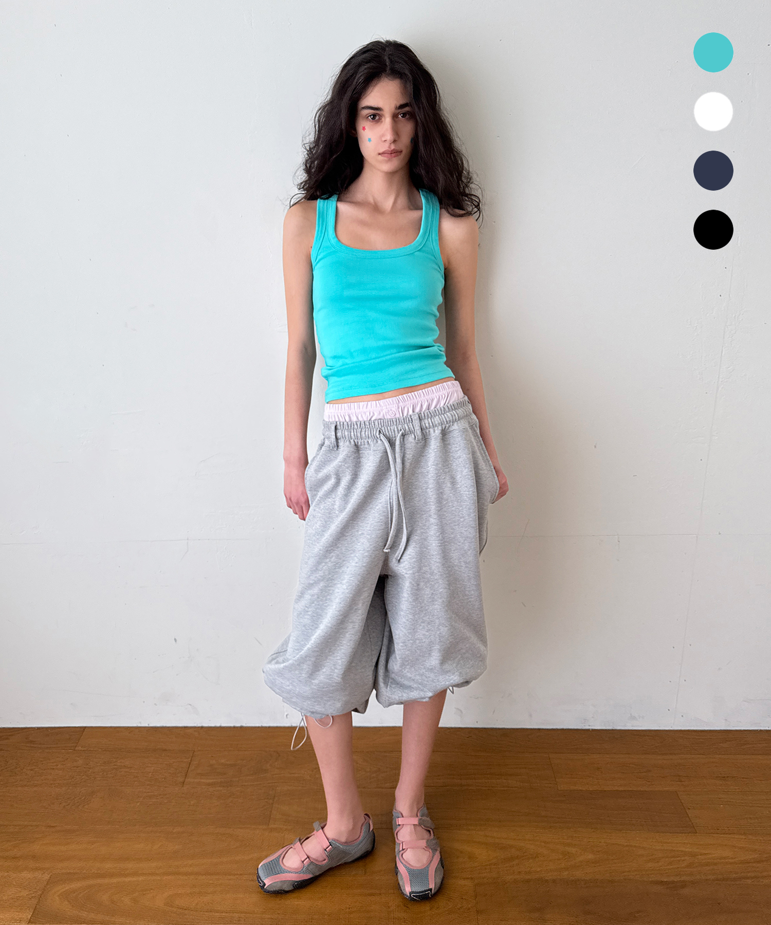 LINE.01 tank top_4color
