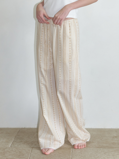 Liv banding pants (beige)