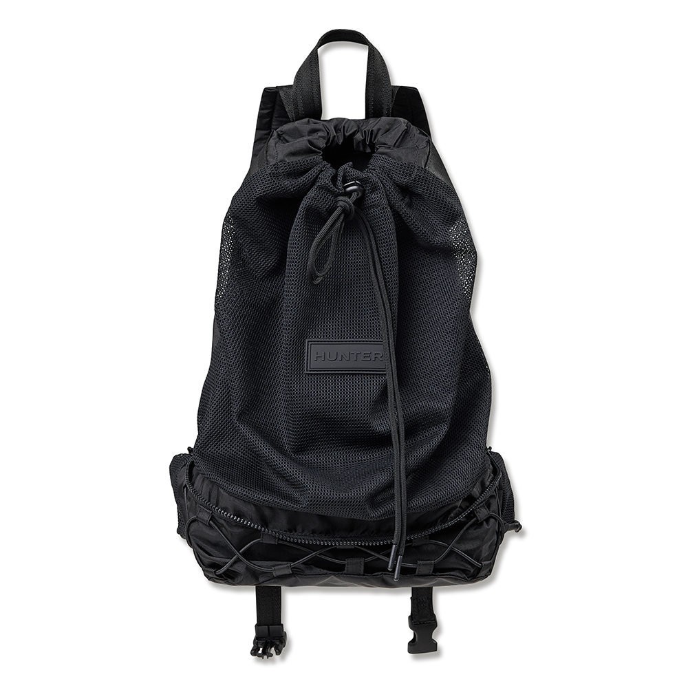 [UNISEX] Сетчатый рюкзак 2-way - Black HEUK301BBZBLK