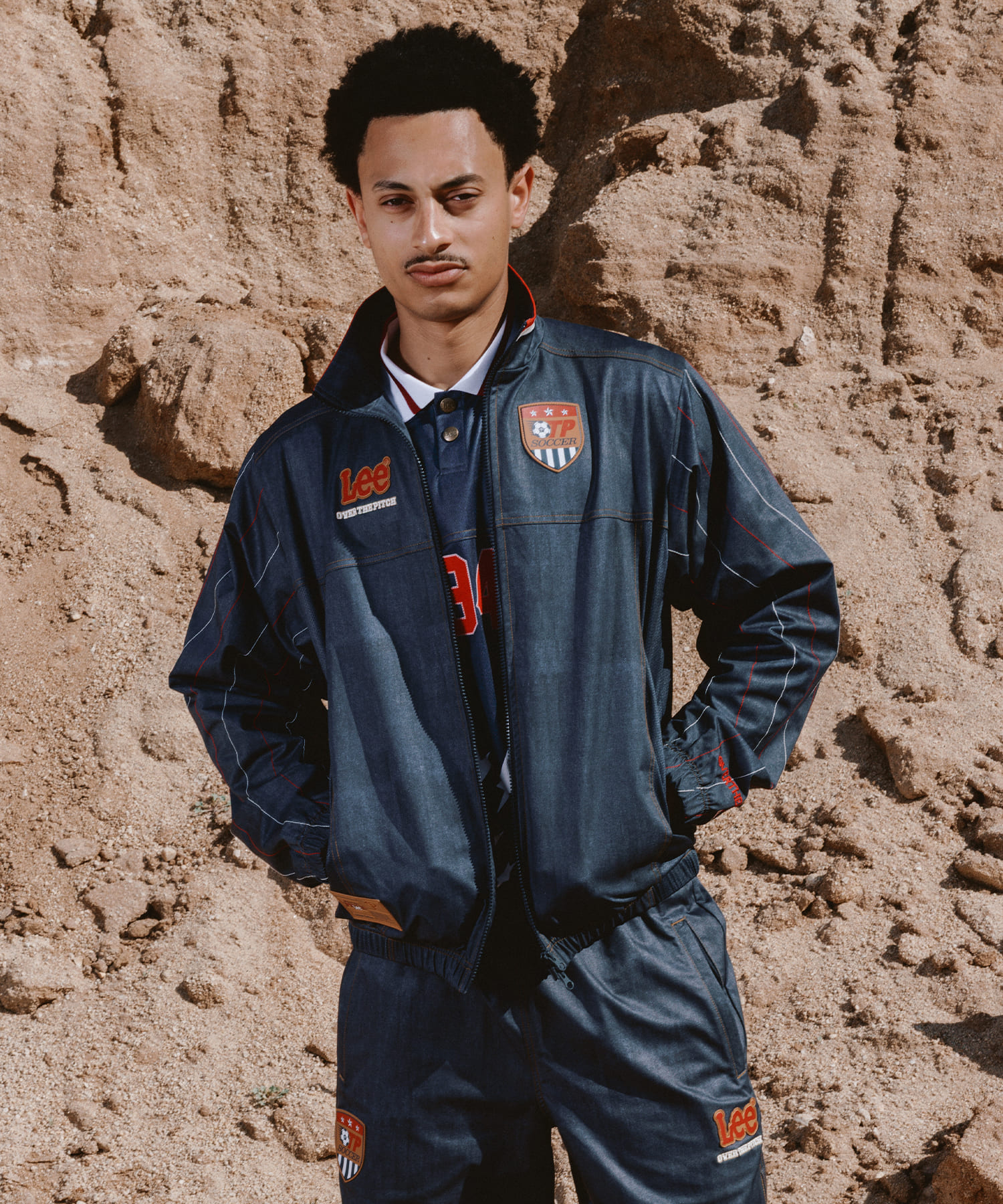 Куртка Lee x OTP Inspired by 1994 Track Jacket Indigo Dark