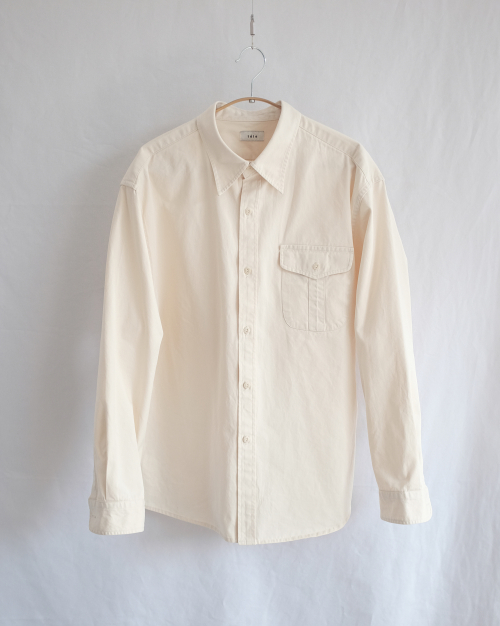 Officer Shirt_Ecru