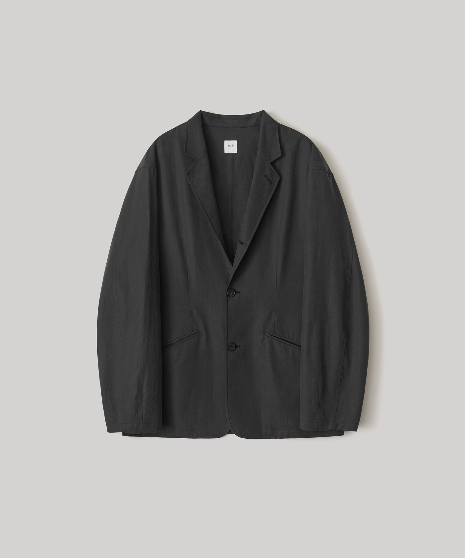 Structure Tencel Blazer (Almost Black)