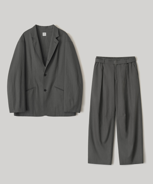 [SET] Structure Tencel Set-Up (Graphite)