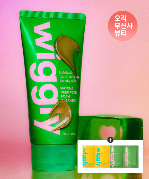 말차 시카 딥포어 클렌징 폼 120ml