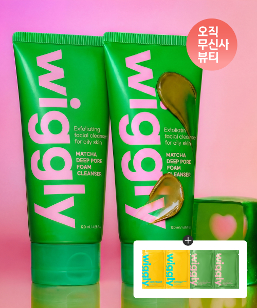 [2pack] 말차 시카 딥포어 클렌징 폼 120ml X 2개
