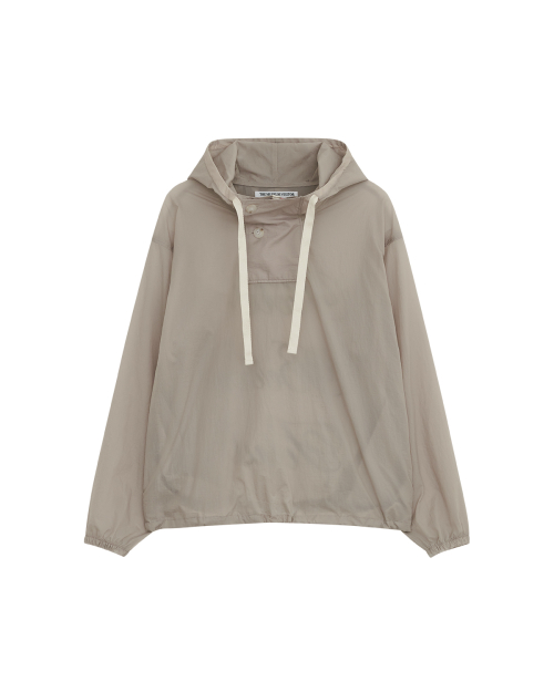 NYLON SUMMER FLAP ANORAK (BEIGE)