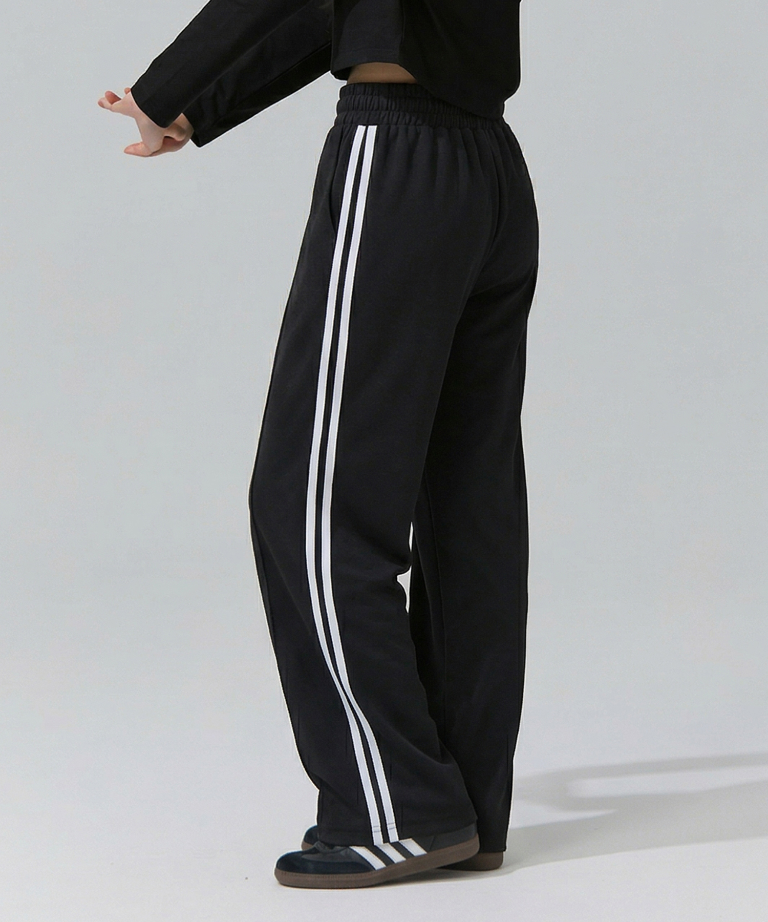 Ethan широкие тренировочные брюки (BLACK) / BM260226