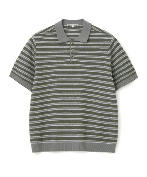 Parnen полу-воротниковый трикотаж [Greyish Green]