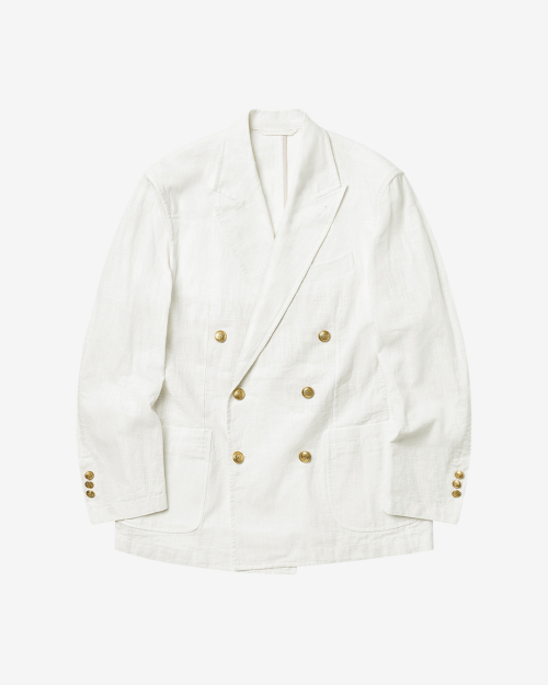 6B Linen Washed Double куртка (Ivory)