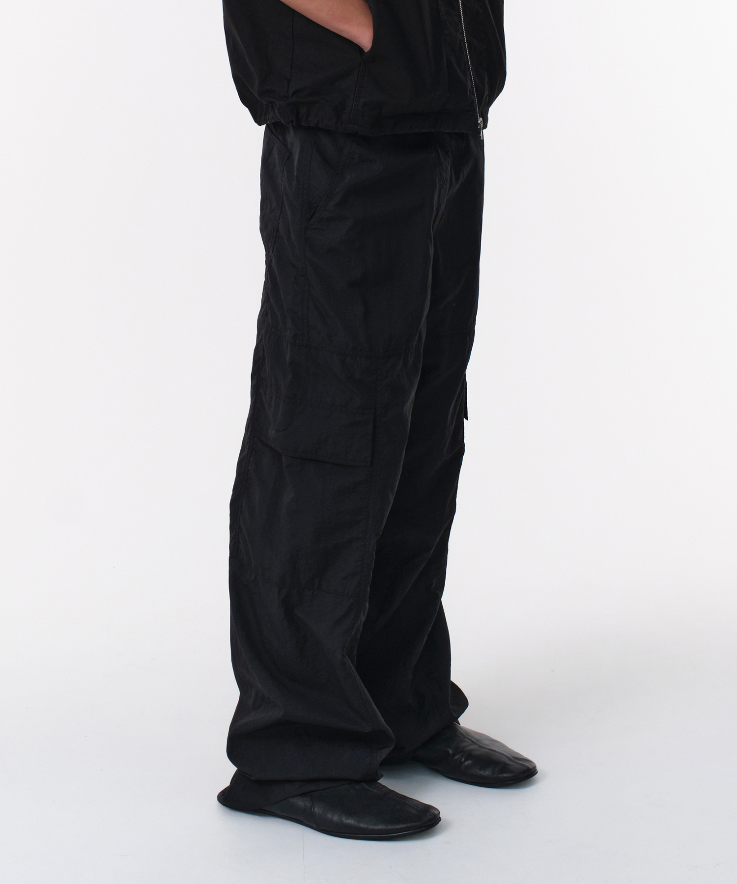 UNIFORM NYLON CARGO брюки (черный)