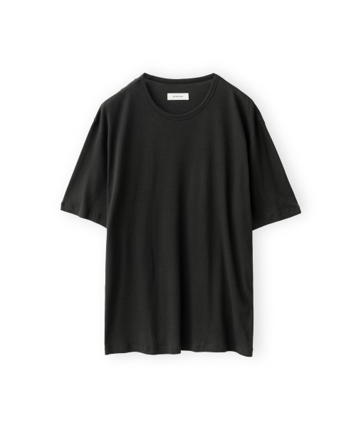 Кашемировый топ с коротким рукавом, Black