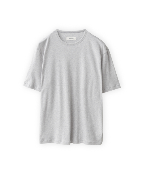 Кашемировый топ с коротким рукавом, Light Grey