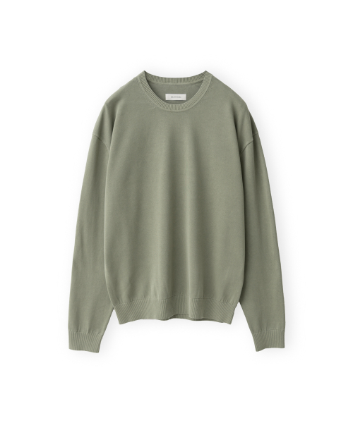 Варёный хлопковый трикотаж, Olive Grey
