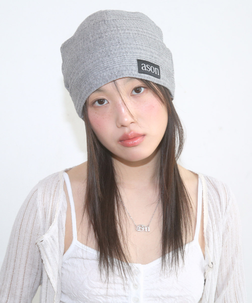 PEBBLE BEANIE / GRAY