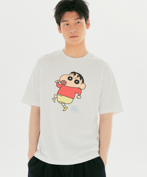 [Shin-chan] футболка с коротким рукавом (RED) SPRLG25U07