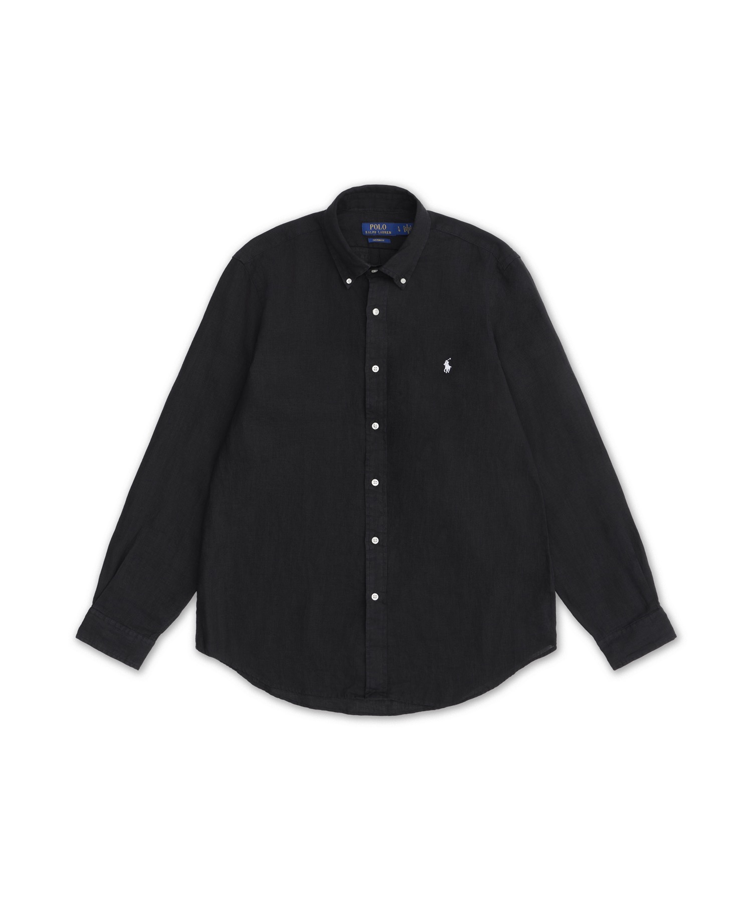 CUBDPPCS-длинный SLEEVE-SPORT рубашка 17/1 PD LINEN V1-черный