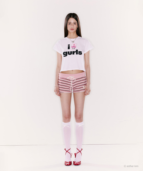 ESTHER BUNNY X AS IF CALIE BUNNY GURLS T-рубашка белый