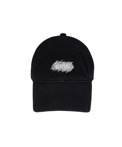 Washing Stichi Logo Cap / Black