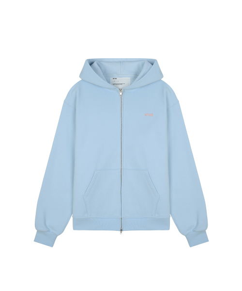 2Way Basic Zip-Up / Sky Blue