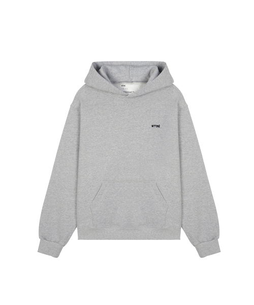 Basic Logo Hoodie / Gray