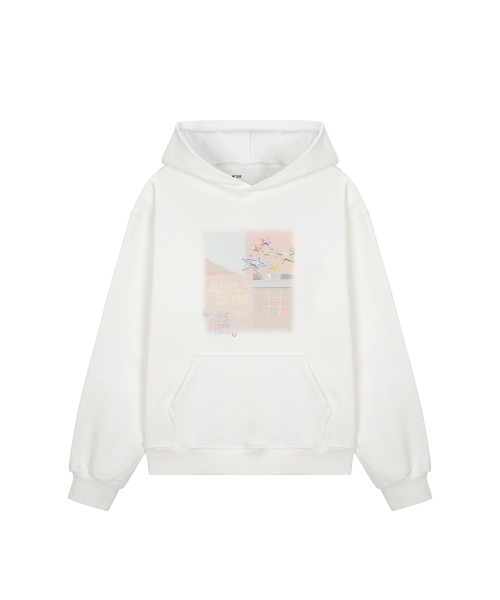 Love Moment Hoodie / White