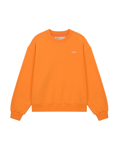 BASIC LOGO SWEATSHIRT / ORANGE