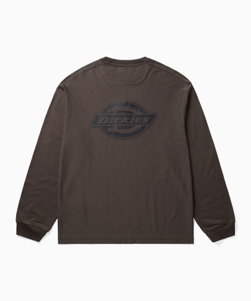 백 모노 로고 롱슬리브 Brown