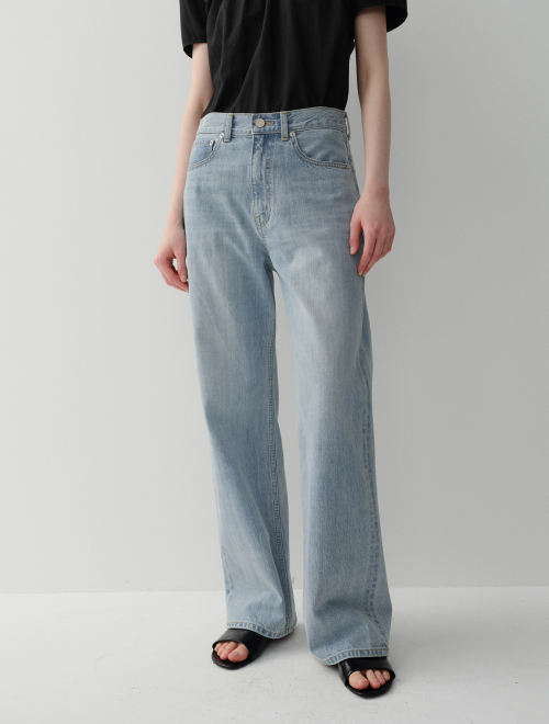 STRAIGHT DENIM брюки (LIGHT синий)
