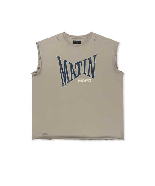 SLEEVELESS T-SHIRT