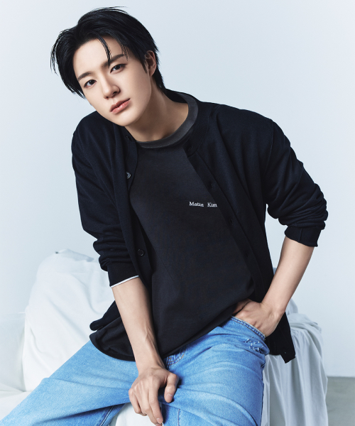 BACK LOGO SHEER CARDIGAN FOR MEN IN черный