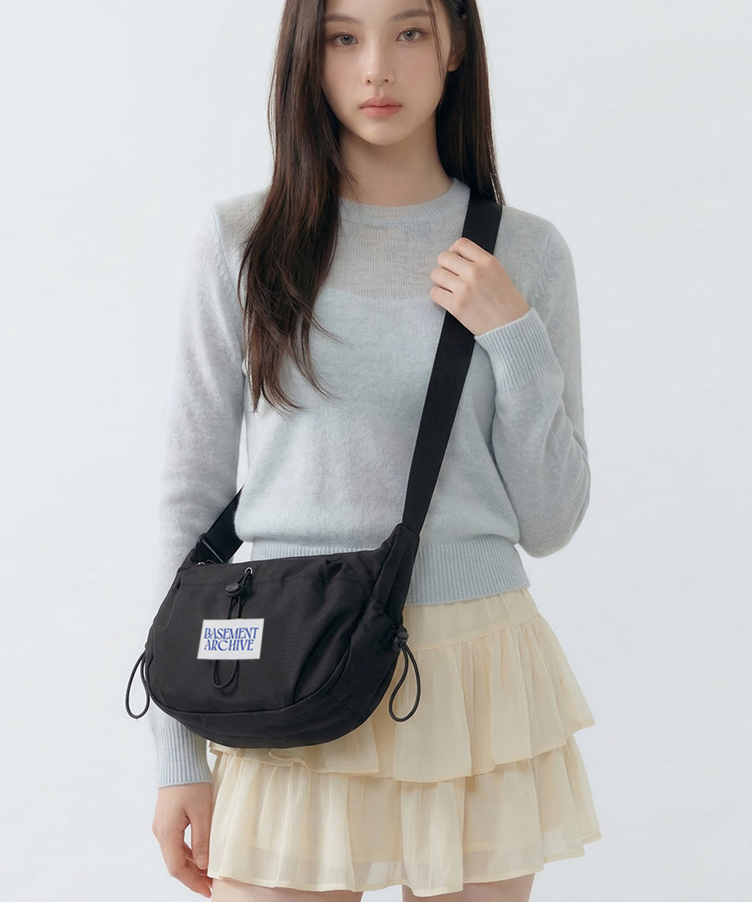 WL-Line Nylon String Crossbag_Black