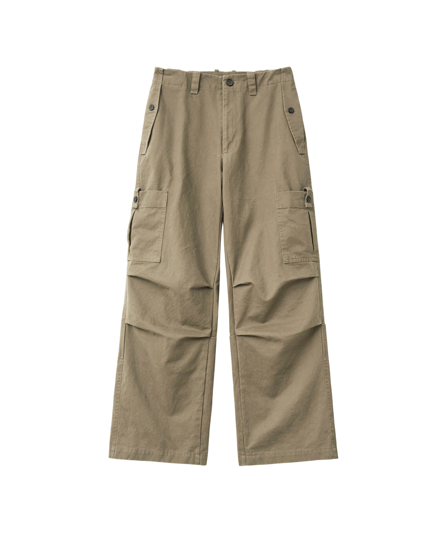 Рабочие брюки из вареного хлопка (Dark Beige)