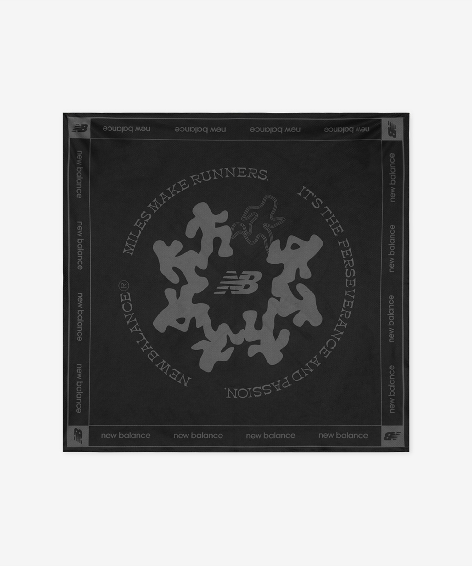 NBGUG25202 / Беговая бандана PF (BLACK)
