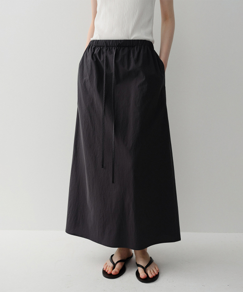 ODIN MAXI SKIRT (BLACK)