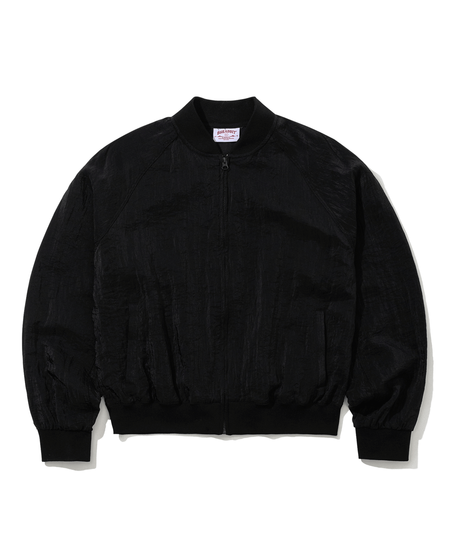 Sheer Bomber Jacket Black