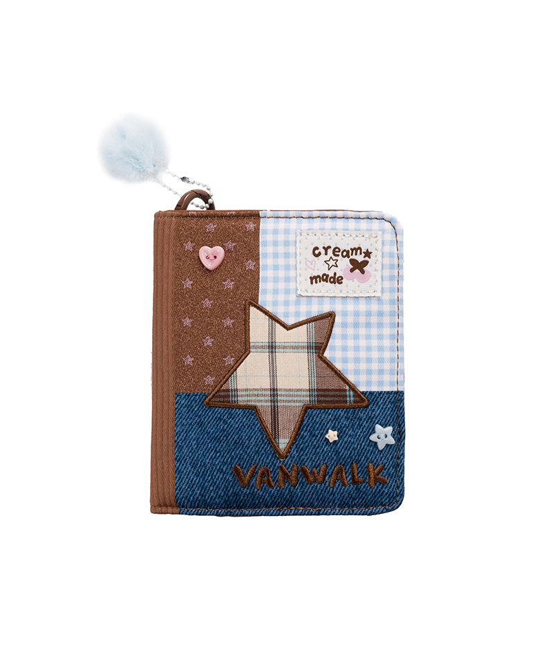 Cozy Pattern Passport Wallet